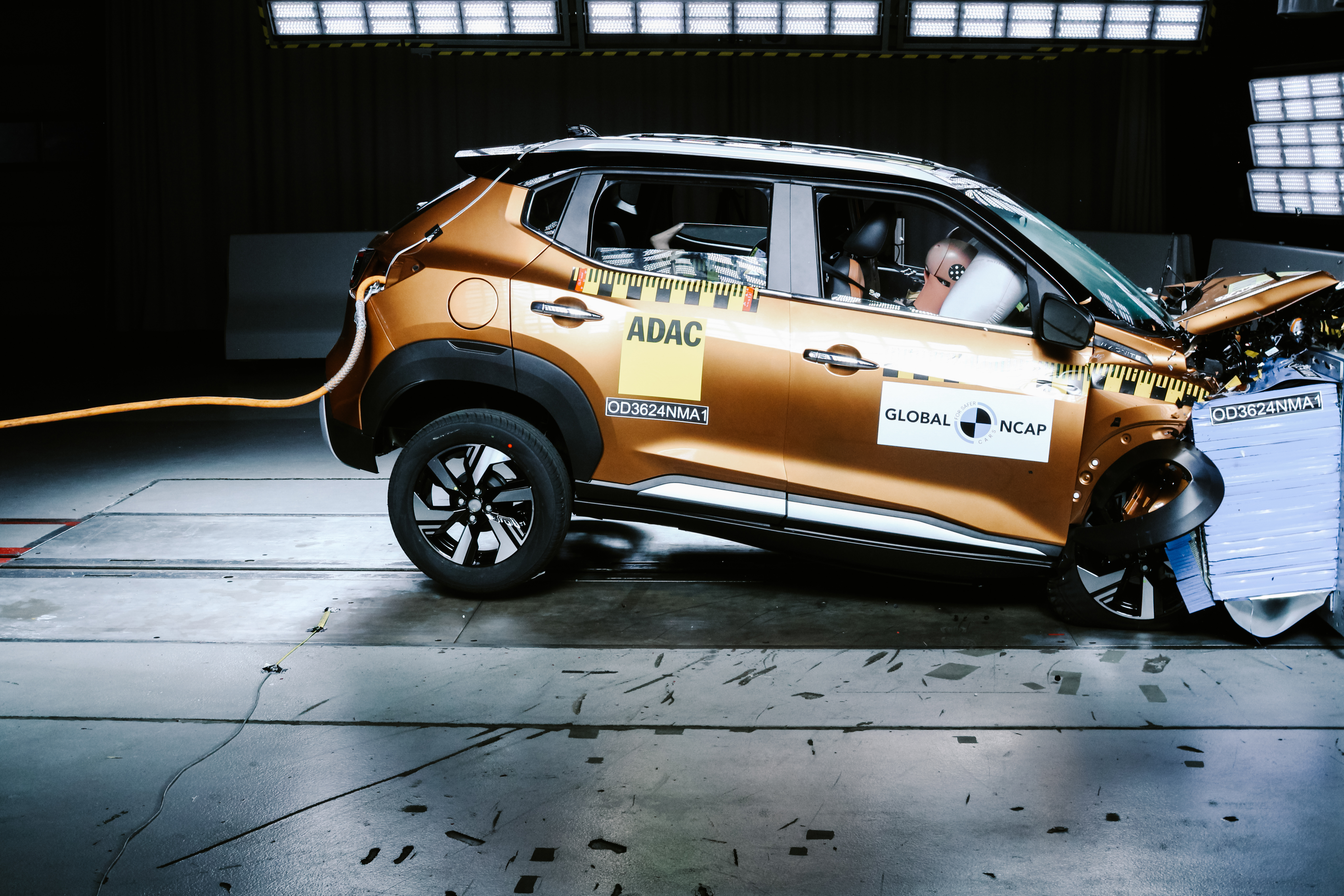 Nissan Magnite Global NCAP Crash
